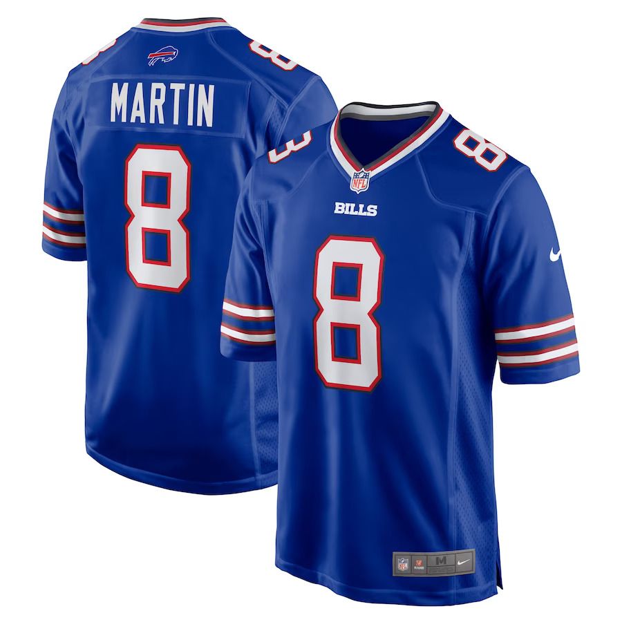 Men Buffalo Bills #8 Sam Martin Nike Royal Game Player NFL Jersey->buffalo bills->NFL Jersey